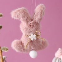 Мягкая игрушка &laquo;Зайчик&raquo; на подвесе, 11 см, цвет МИКС