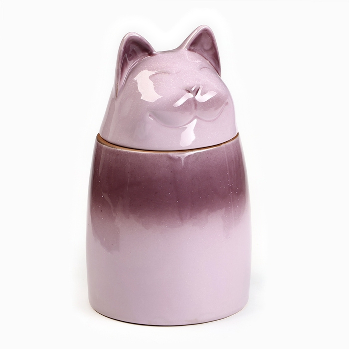 Банка "Котик" 0,95л / 20х11см, стандарт