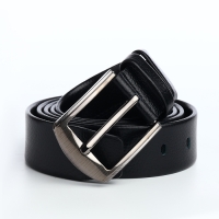 Ремень мужской, Великан, винт, ширина 3,5 см, пряжка металл, цвет чёрный Ремень мужской, Великан, винт, ширина 3,5 см, пряжка металл, цвет чёрный