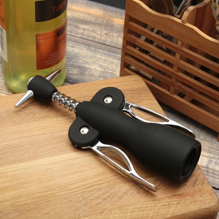 Штопор Доляна «Яркий», 19 см, цвет МИКС Штопор Доляна «Яркий», 19 см, цвет МИКС