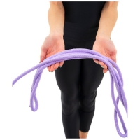 Скакалка для художественной гимнастики утяжелённая Grace Dance, 3 м, цвет сиреневый Скакалка для художественной гимнастики утяжелённая Grace Dance, 3 м, цвет сиреневый