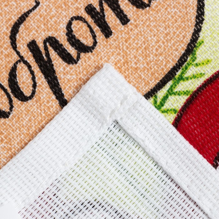 Набор кухонных полотенец Доляна &laquo;Все цветы &laquo;Для тебя&raquo;,&raquo; 35х60 см - 2шт, 100% хл