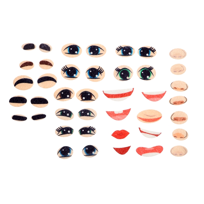 Игра &mdash; конструктор &laquo;Собери портрет&raquo;, 51 деталь