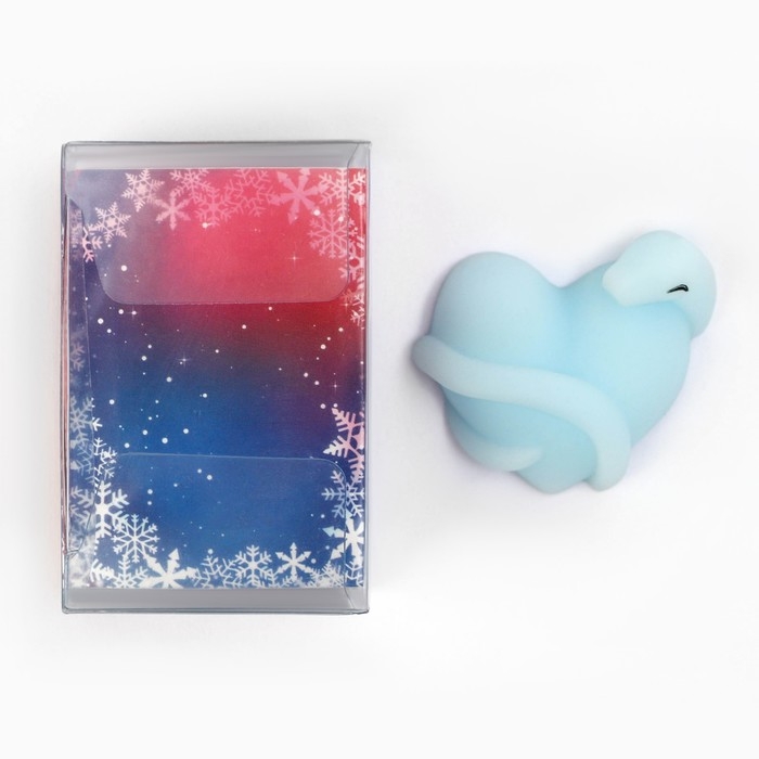 Мялка новогодняя &laquo;Новый год: Счастливого 2025 года&raquo;, 4 х 3.5 см