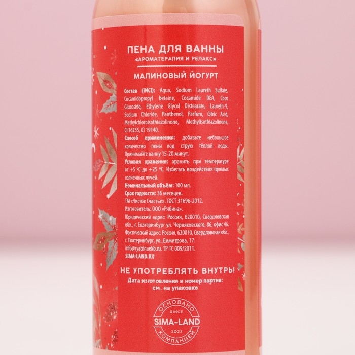 Подарочный набор косметики новогодний &laquo;Верь в мечту!&raquo;, гель для душа и пена для ванны, 2 х 100 мл, Новый Год