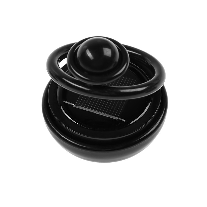 Аксессуар на панель, гравитационные кольца, вращается от солнца, черный Аксессуар на панель, гравитационные кольца, вращается от солнца, черный