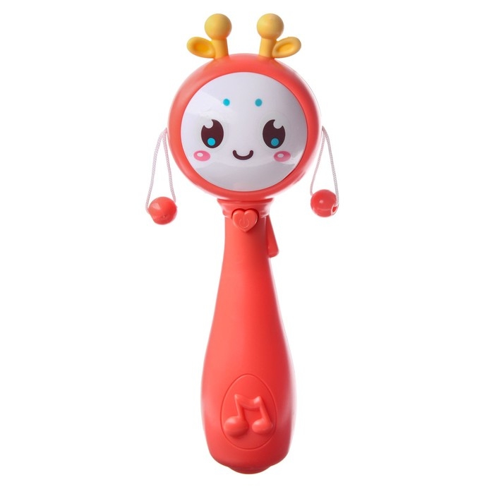 Погремушка &laquo;Барабанчик&raquo;, музыкальная, цвет МИКС, Крошка Я
