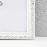 Фоторамка пластик "Винтаж" 40х50 см, белый