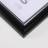 Фоторамка пластик "Пиксель" 30х40 см, чёрный Фоторамка пластик "Пиксель" 30х40 см, чёрный