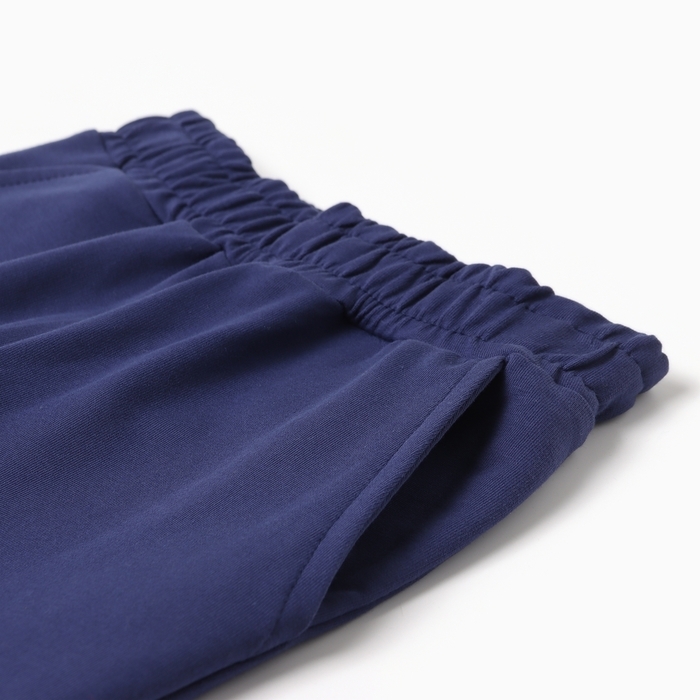 Комплект для девочки (джемпер, брюки), цвет тёмно-синий, рост 104 см