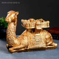 Копилка "Верблюд лежа" бронза, 15х34х33см Копилка "Верблюд лежа" бронза, 15х34х33см