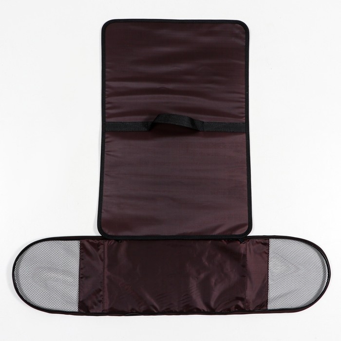 Сумка - переноска для животных жесткая №3, нейлон, 43 х 28 х 22 см, коричневая