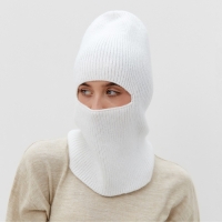 Балаклава женская MINAKU one size 52-58 белый Балаклава женская MINAKU one size 52-58 белый