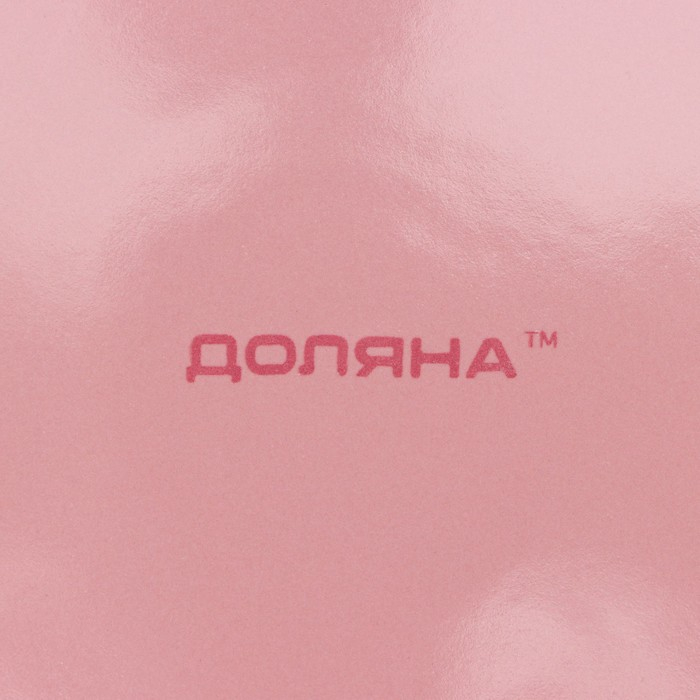 Набор тарелок керамических Доляна &laquo;Пастель&raquo;, 18 предметов: 6 тарелок d=19 см, 6 тарелок d=27 см, 6 мисок d=19 см, цвет розовый