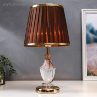 Лампа настольная 16141/1 E27 40Вт бело-золотой 25х25х44 см RISALUX Лампа настольная 16141/1 E27 40Вт бело-золотой 25х25х44 см RISALUX