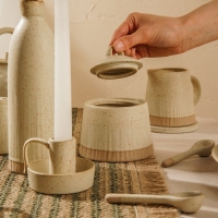 Сахарница керамическая SL Home &laquo;Виенто&raquo;, 350 мл, 11&times;11 см, цвет бежевый