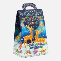 Новый год. Подарочная коробка новогодняя Сумочка мини "Неон.Инсталяция" 140 x 100 x 223 см. Новый год. Подарочная коробка новогодняя Сумочка мини "Неон.Инсталяция" 140 x 100 x 223 см.