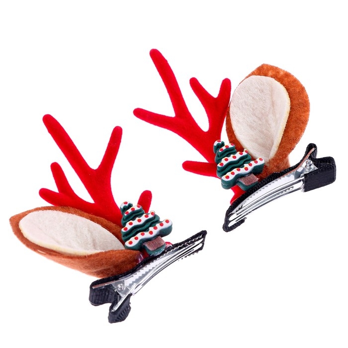 Новый год! Карнавальный зажим &laquo;Рождественский&raquo;