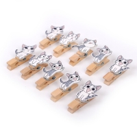 Набор для фото и декора &laquo;Котята&raquo;, в наборе прищепки 10 шт., верёвка 100 см