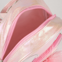 Рюкзак детский для девочки с блестками &laquo;Зайчик&raquo;