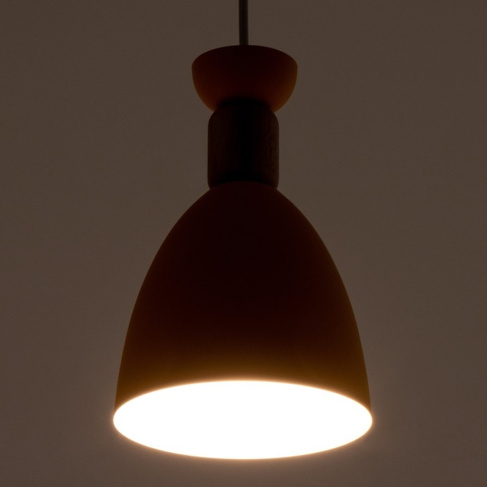 Светильник BayerLux "Канди" 1xE27 40Вт розовый 16х16х20-120 см