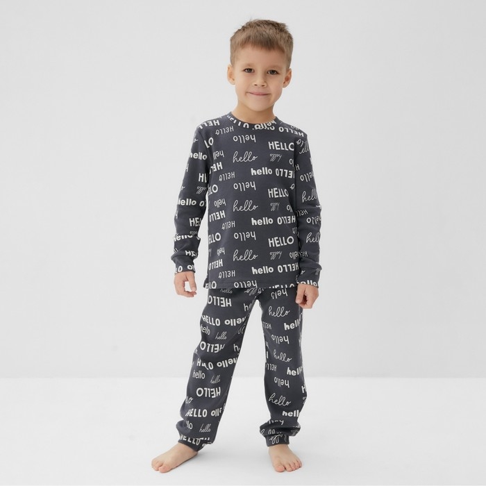 Пижама детская KAFTAN Пижама детская KAFTAN "Hello", р.30 (98-104)