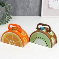 Копилка металл "Фруктики дольки" МИКС 16х9,2х7,3 см Копилка металл "Фруктики дольки" МИКС 16х9,2х7,3 см