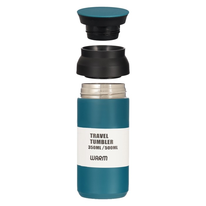 Термокружка, 350 мл, Мини, сохраняет тепло 8 ч, 6.5 х 16.5 см, синяя Термокружка, 350 мл, Мини, сохраняет тепло 8 ч, 6.5 х 16.5 см, синяя