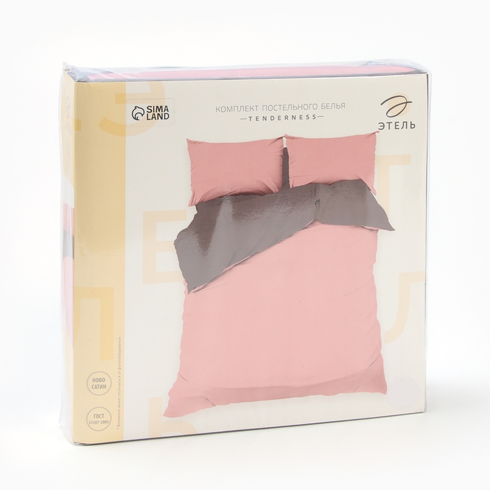 Постельное бельё Этель дуэт Tenderness 150х215см-2 шт, 225х240см, 50х70&plusmn;3 см-2 шт, новосатин