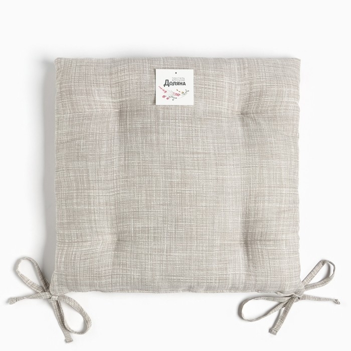 Сидушка Доляна Сидушка Доляна "Душевная кухня" 42х42 см, 50% хлопок, 50% п/э, рогожка 158 г/м2