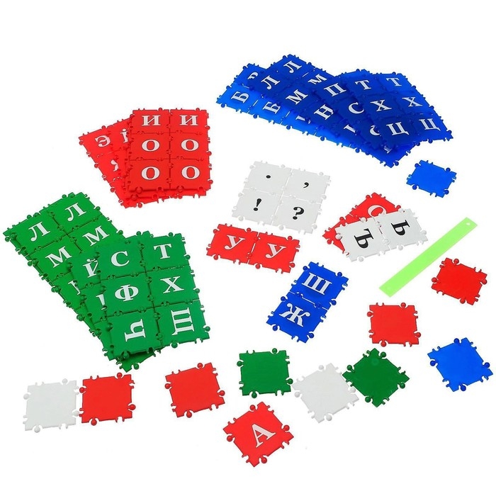 Конструктор «ТИКО Грамматика», 112 деталей, цвета МИКС Конструктор «ТИКО Грамматика», 112 деталей, цвета МИКС