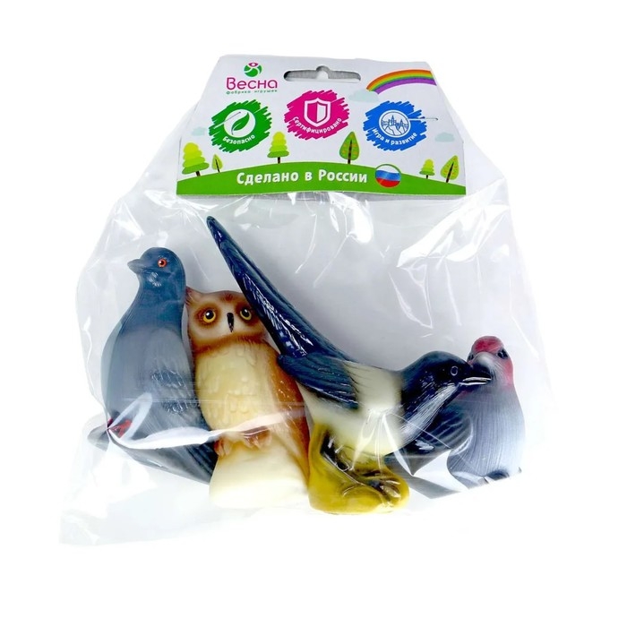 Набор фигурок «Изучаем птиц. Коллекция 4» Набор фигурок «Изучаем птиц. Коллекция 4»