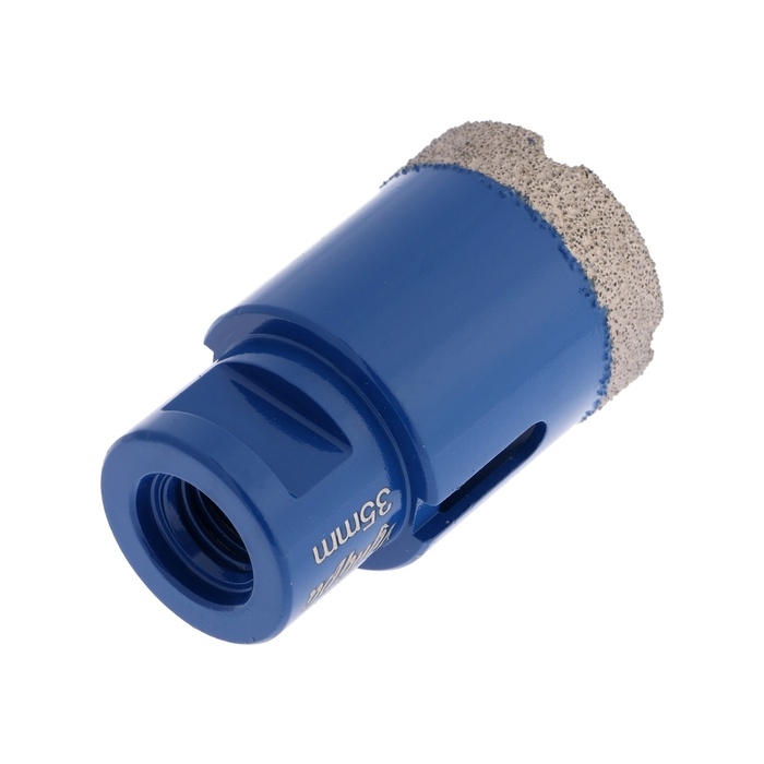 Коронка алмазная ТУНДРА, для УШМ, 35 х 35.8 мм, М14 Коронка алмазная ТУНДРА, для УШМ, 35 х 35.8 мм, М14