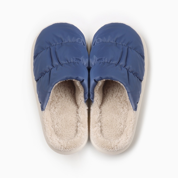 Тапочки мужские, размер 44-45, цвет синий