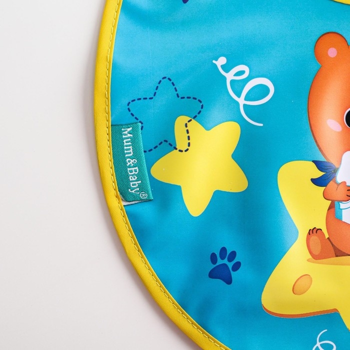 Нагрудник &laquo;Малыш&raquo; непромокаемый на завязках, виды МИКС