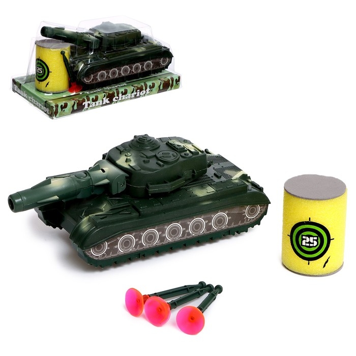 Танк инерционный &laquo;Ударная сила&raquo;, стреляет присосками