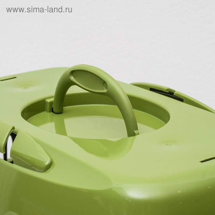 Переноска для животных до 9 кг Переноска для животных до 9 кг "Пижон", металлическая дверь, 43 х 29 х 27,5 см, оливковая