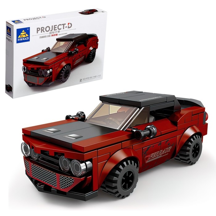 Конструктор &laquo;Гонка. Спорткар&raquo;, 142 детали