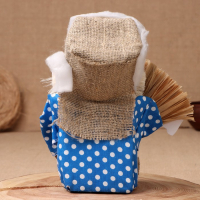 Оберег-домовой "Матвей с метлой и подковой", 30х20х14 см, микс Оберег-домовой "Матвей с метлой и подковой", 30х20х14 см, микс