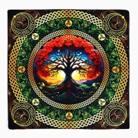 Скатерть для гадания на Хэллоуин &laquo;Древо жизни&raquo;, 50х50 см