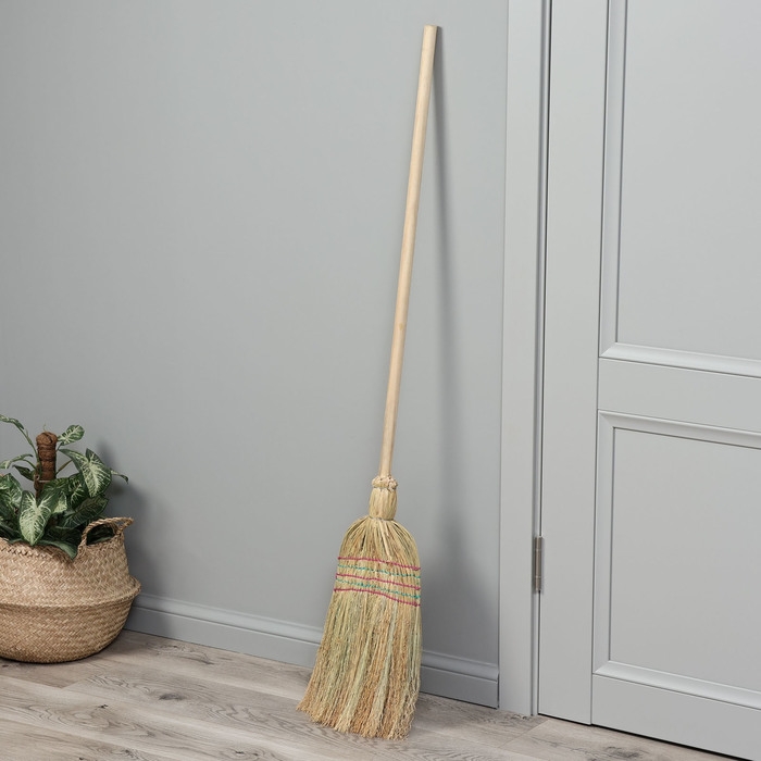 Метла 5-ти прошивная &laquo;Сорго&raquo;, 400 гр, 130 см