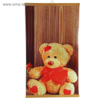 Обогреватель "Домашний очаг" Мишка, инфракрасный, 500 Вт, 15 м&sup2;