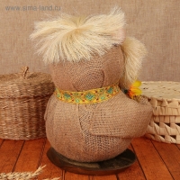 Оберег «Домовой Пузатик с пожеланиями», 28 см, микс Оберег «Домовой Пузатик с пожеланиями», 28 см, микс