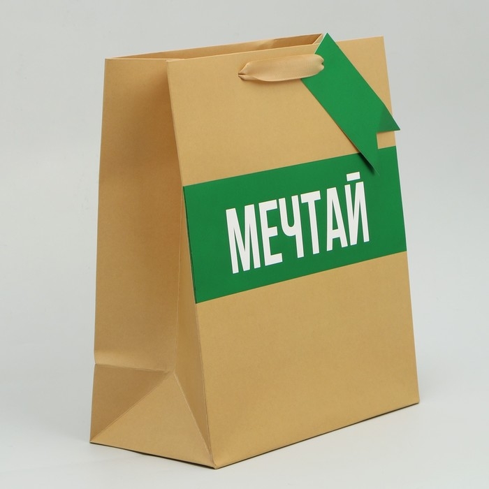 Пакет подарочный, упаковка, &laquo;Мечтай&raquo;, ML 23 х 27 х 11.5 см