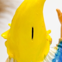 Копилка "Гном с яблоками" 30х15х9см