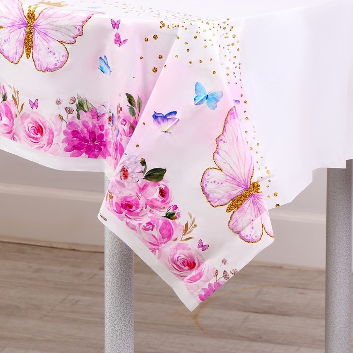 Скатерть &laquo;Бабочки&raquo; 108х180 см