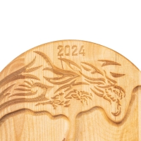 Менажница Adelica &laquo;Дракон&raquo;, 2 секции, 27&times;2 см, в подарочной коробке