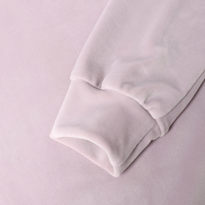 Костюм детский (свитшот, лосины) KAFTAN Plushy р.36 (134-140), лиловый