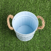 Кашпо "Ведерко оригинальное" МИКС, 13х13х12см Кашпо "Ведерко оригинальное" МИКС, 13х13х12см