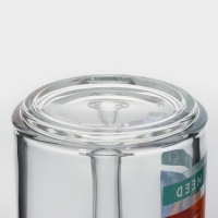 Кружка стеклянная &laquo;Фитнес&raquo;, 320 мл, рисунок МИКС